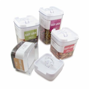 RECIPIENTES HERMÉTICOS X4 PIEZAS